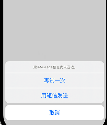 大峪镇apple维修iPhone上无法正常发送iMessage信息