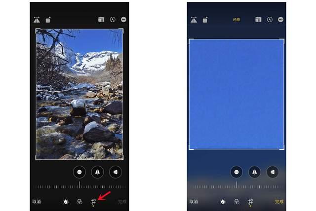 大峪镇苹果手机维修分享iPhone手机如何使用裁剪功能隐藏照片 