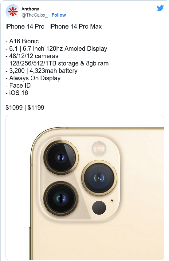 大峪镇苹果14维修分享iPhone 14全系涨价 