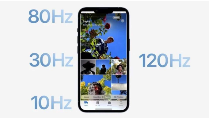大峪镇苹果14维修分享iPhone 14有高刷吗 