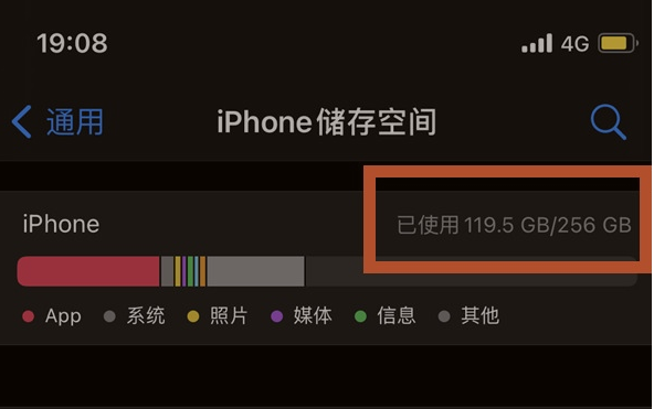 大峪镇苹果13维修分享iPhone13如何查看剩余内存 