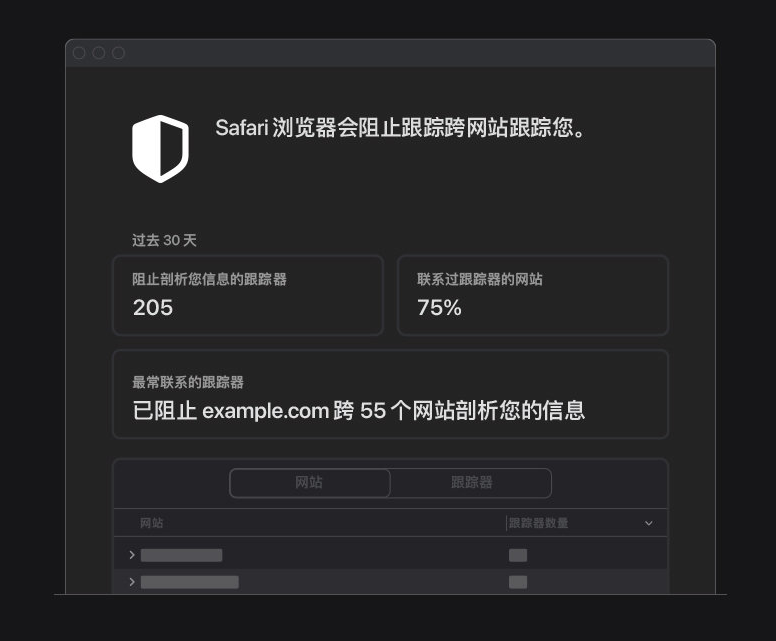 大峪镇苹果手机维修分享如何在 Safari 浏览器中查看和打开隐私报告 